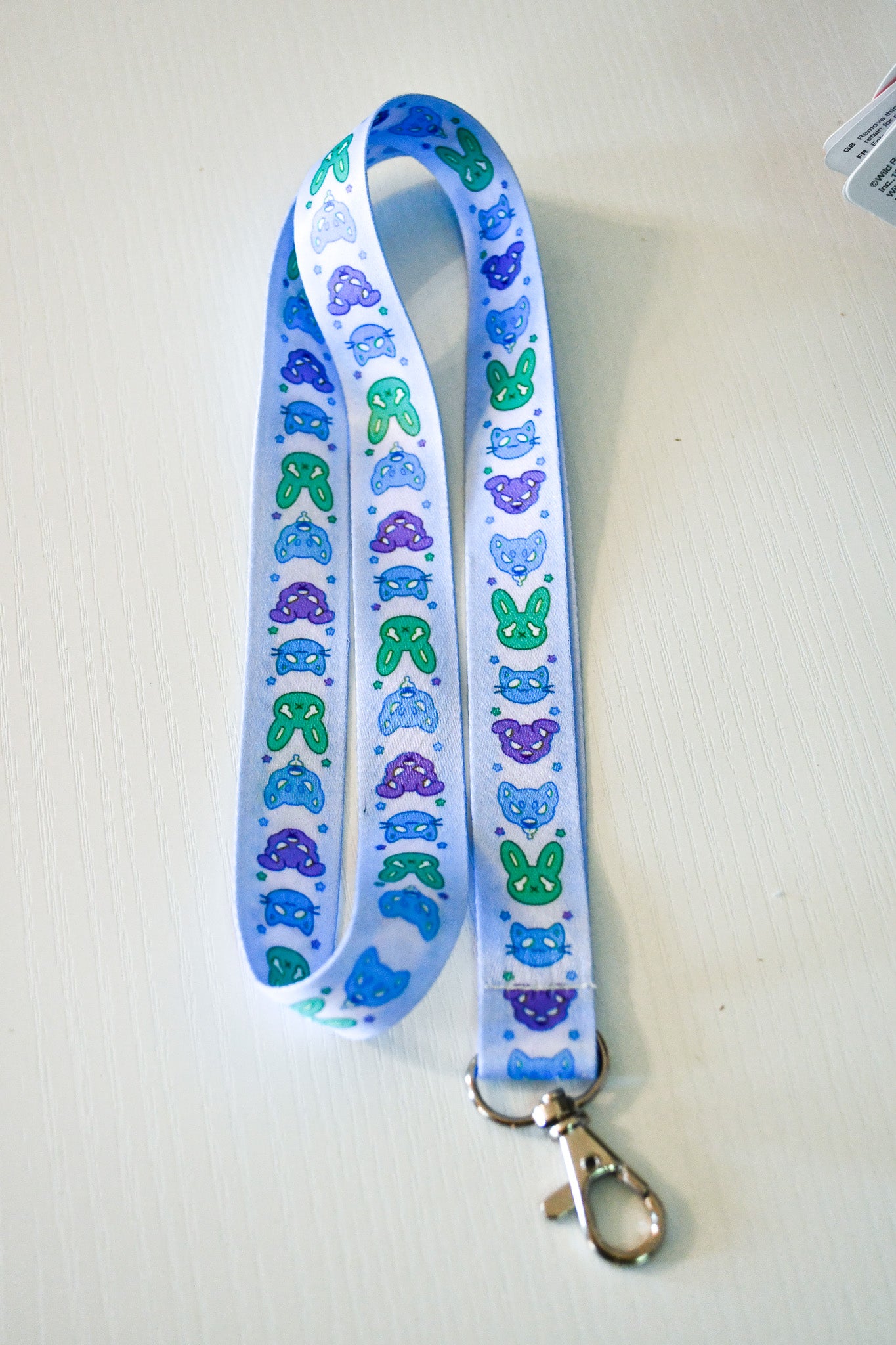 Furry Emote Lanyard