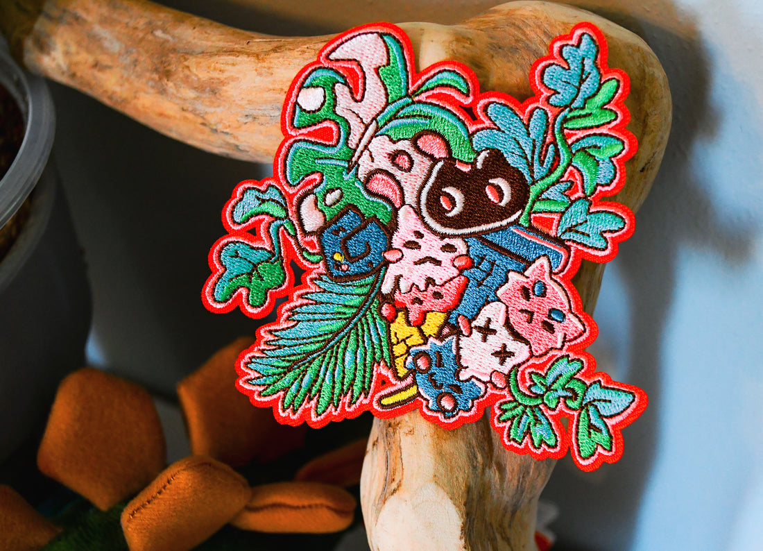 Embroidered Plant Patch