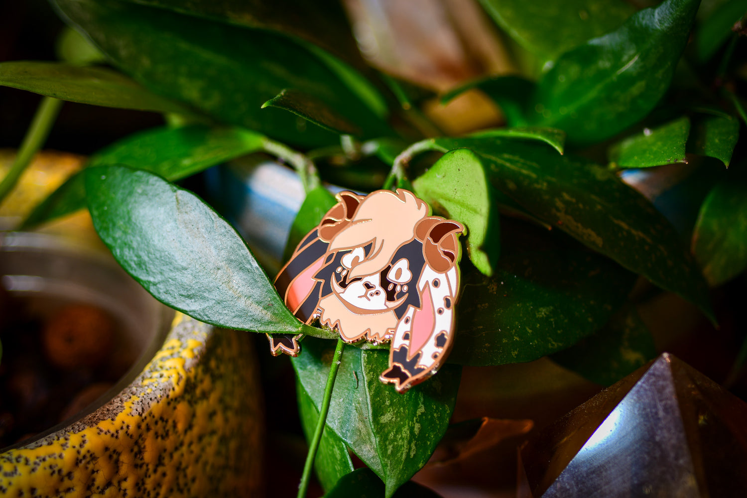 Lop Bunny Enamel Pin