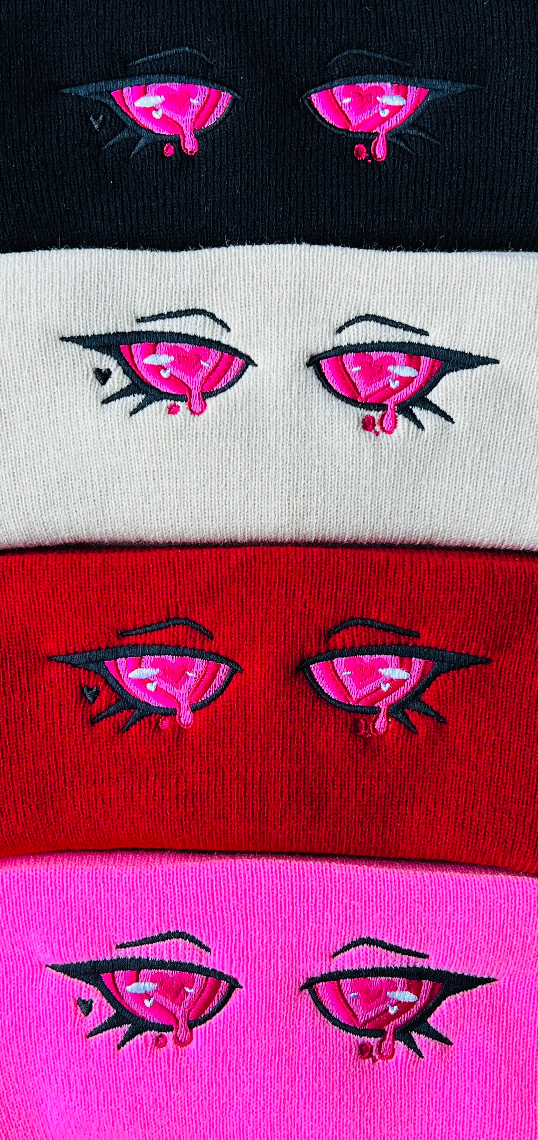 LOVESTRUCK Hypno eye beanies!