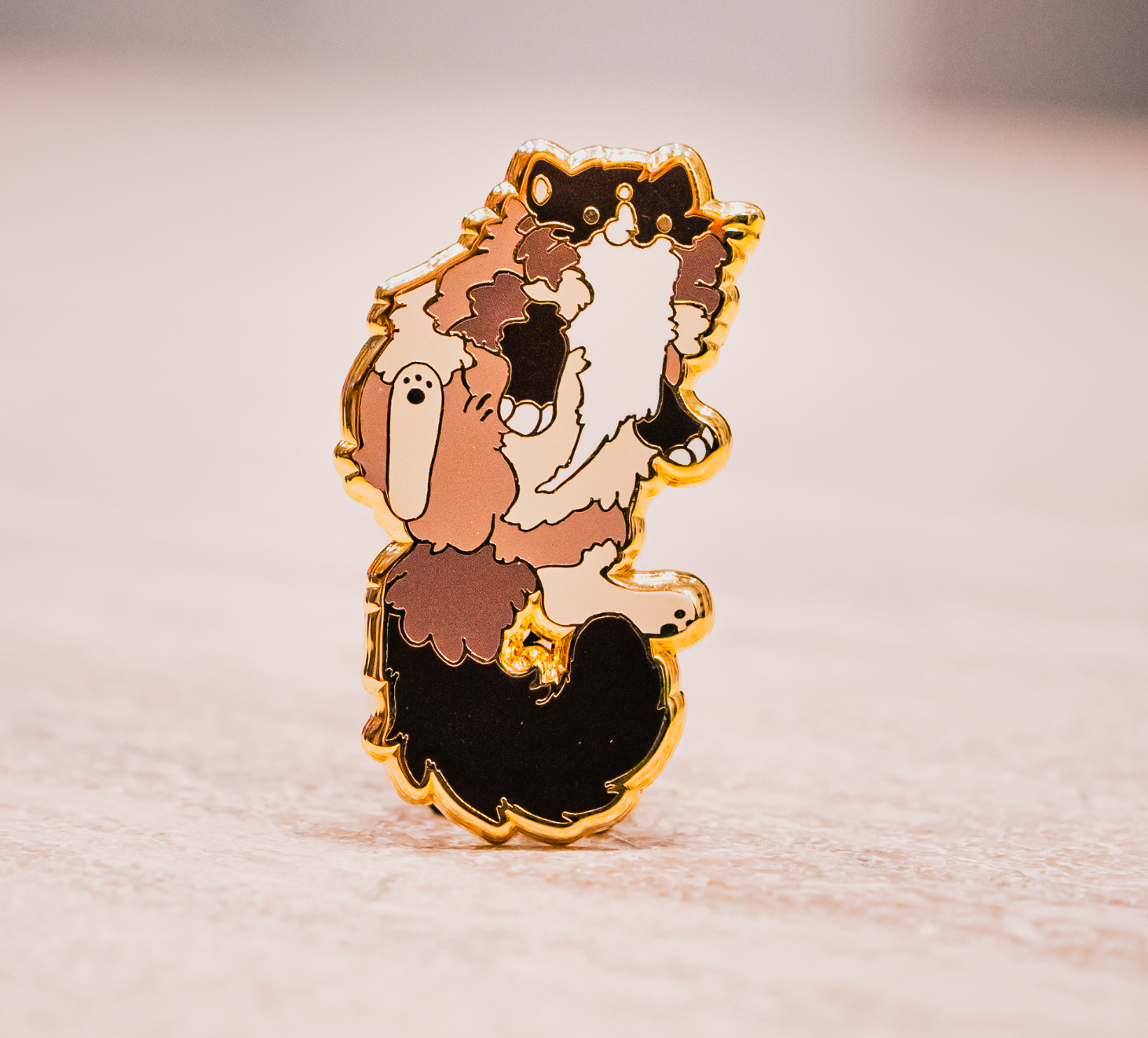 Little Man Enamel Pin
