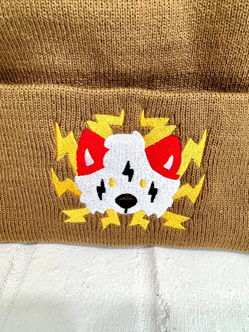 SHINY Boltie Embroidered Beanie!