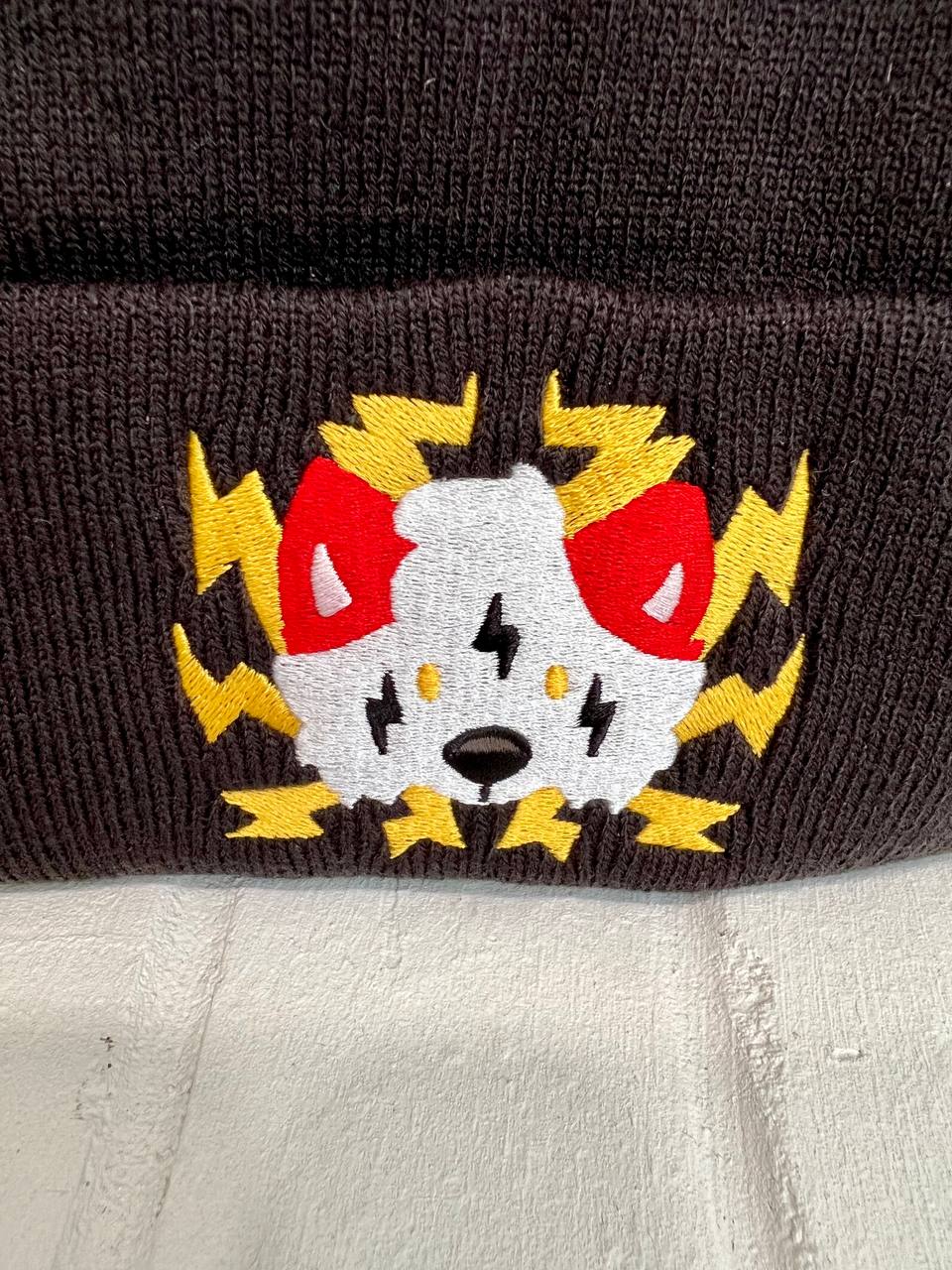 SHINY Boltie Embroidered Beanie!