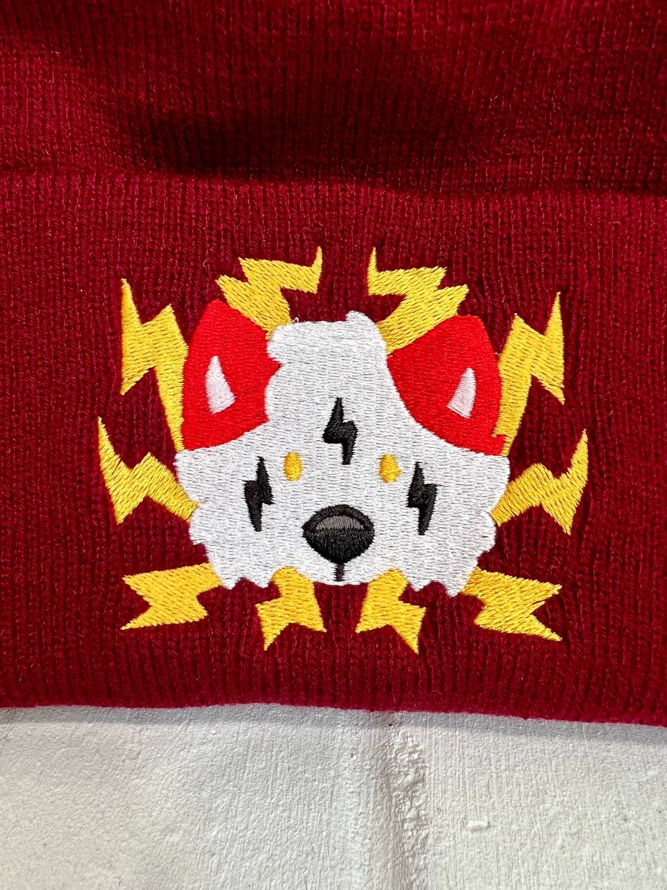 SHINY Boltie Embroidered Beanie!