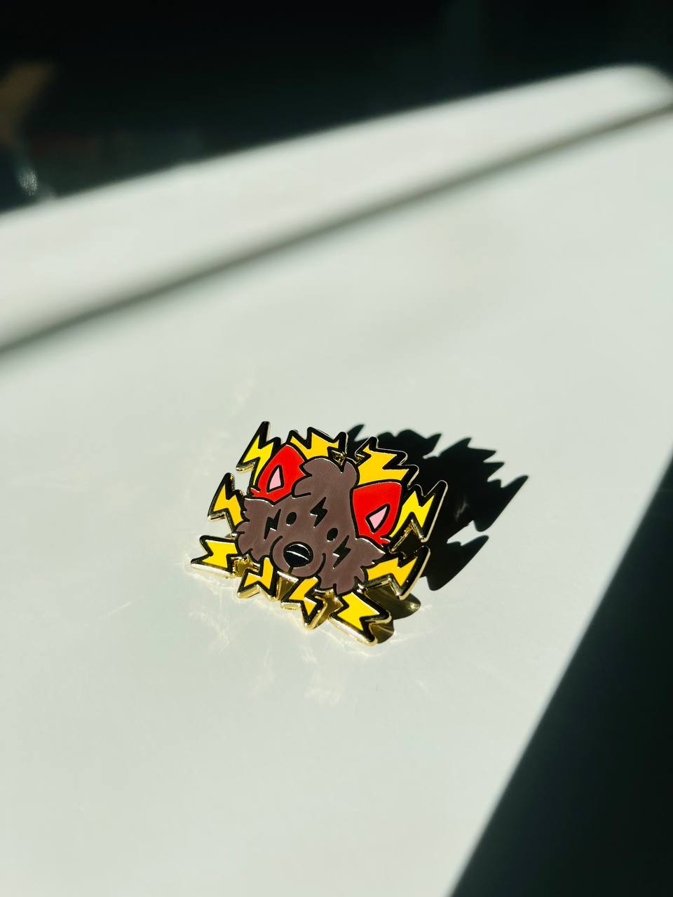 BOLTIE ZAPPY ENAMAL PIN!