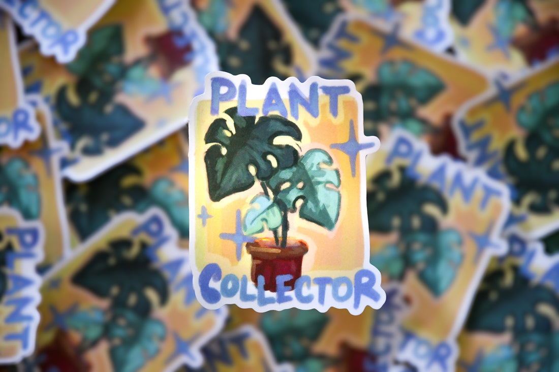 Plant Collector Vinyl Sticker