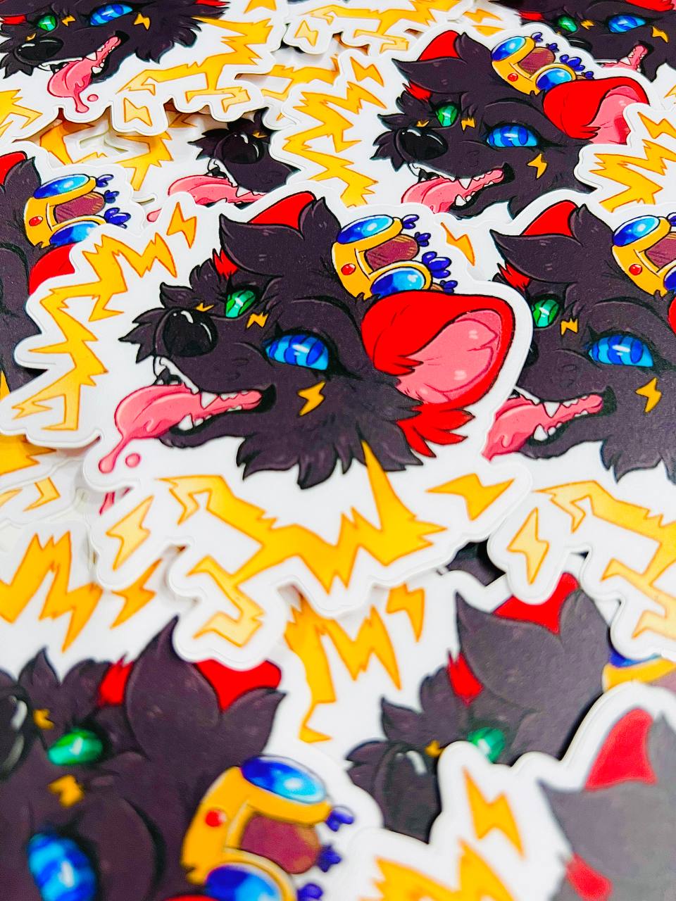 Hypno Dog Sticker