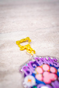 Big Paws Only Acrylic Charm