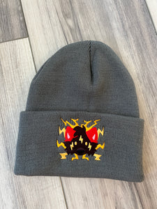 Embroidered Boltie Beanie