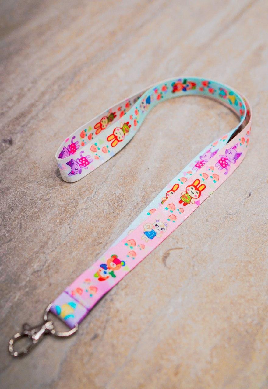 Animal Crossing Lanyard