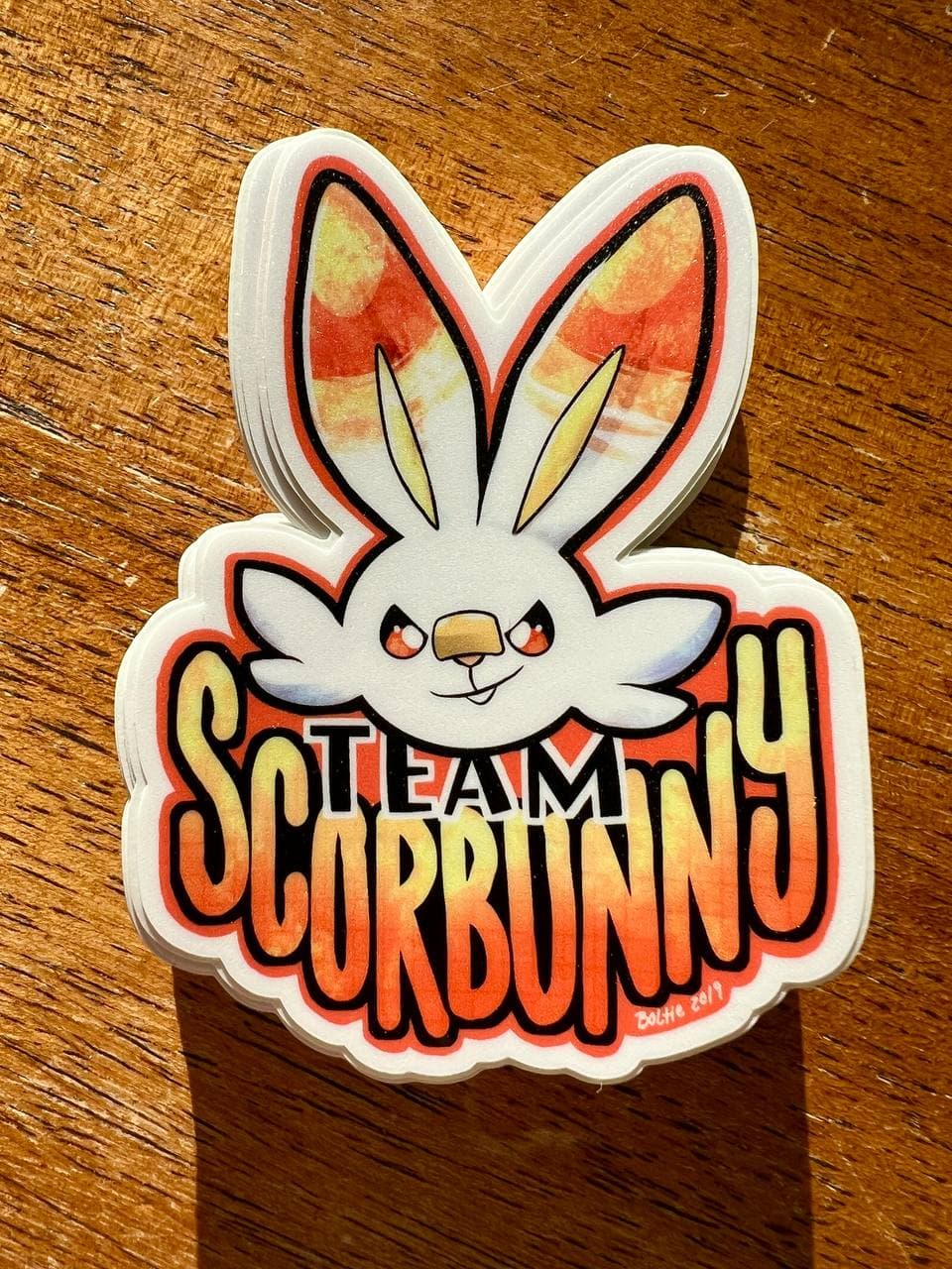 Team Scorbunny Sticker