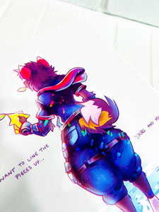 Boltie KH3 Holographic Print!
