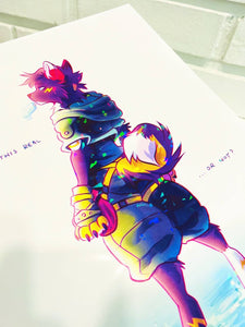 Boltie KH2 Holographic Print