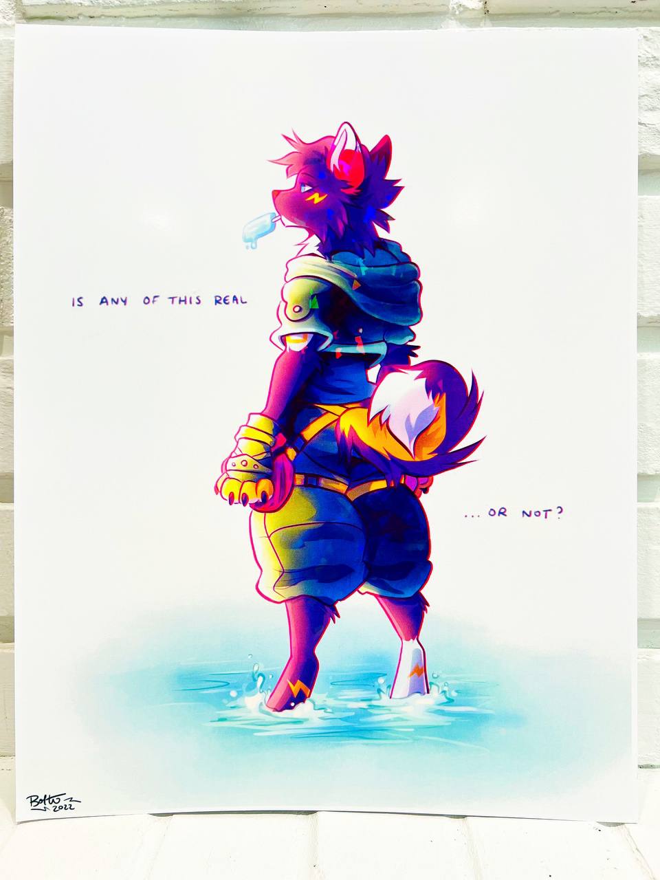 Boltie KH2 Holographic Print