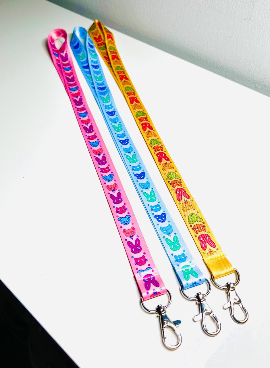 Furry Emote Lanyard